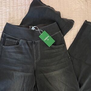 HALARA Black High-Rise Pull-On Jeggings